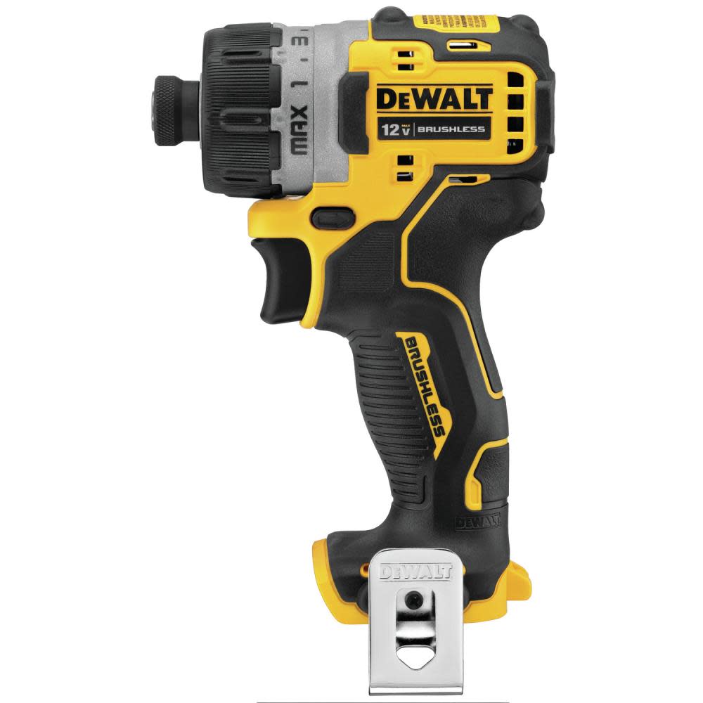 

DEWALT XTREME 12V MAX* Brushless 1/4 in. Cordless Screwdriver (Tool only)