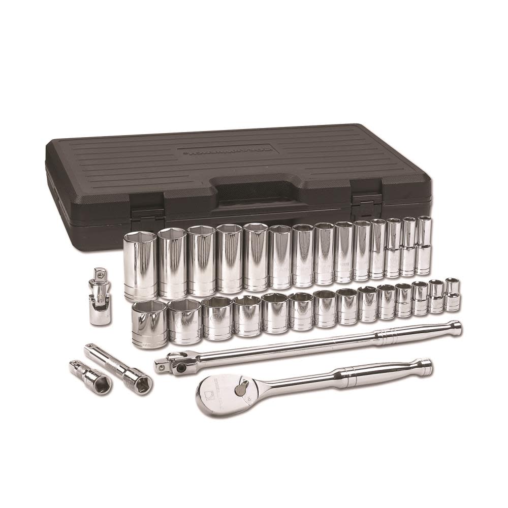 

GEARWRENCH SET SKT STD/DP SAE 1/2DR