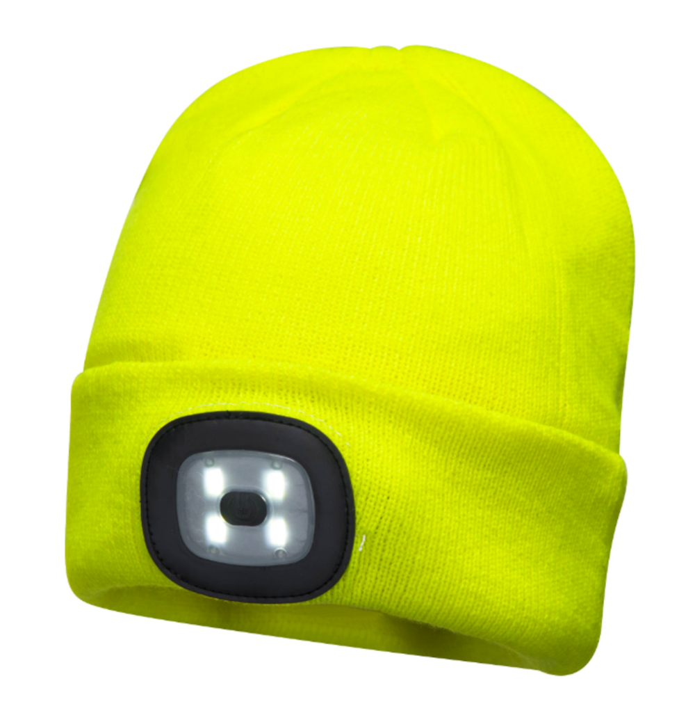

Portwest Yellow Rechargeable LED Beanie