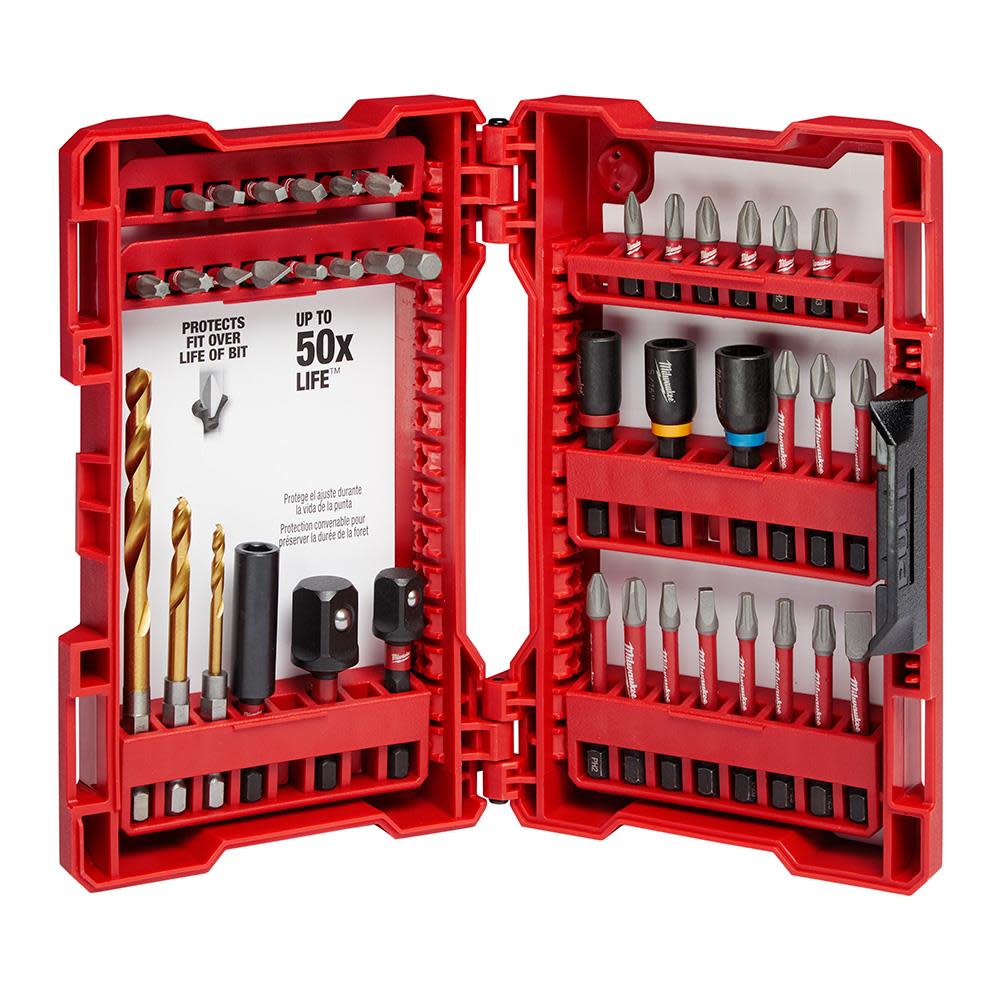 

Milwaukee SHOCKWAVE 40-Piece Impact Duty Drill and Driver Bit Set