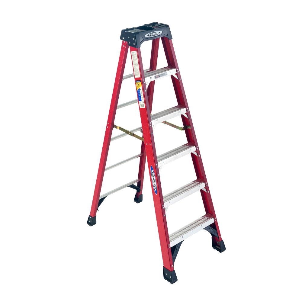 

Werner 6 Ft. Type IAA Fiberglass Stepladder