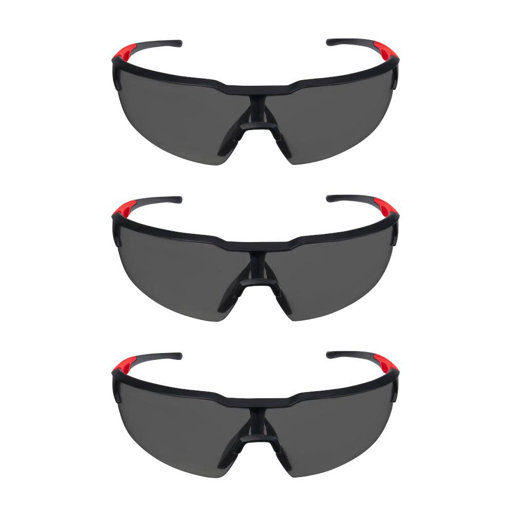 

Milwaukee 3PK Safety Glasses - Tinted Anti-Scratch Lenses