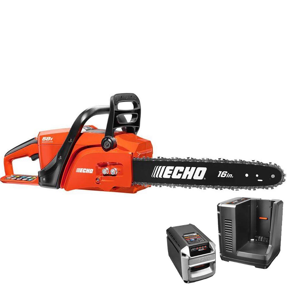 16 In Cordless Chainsaw w/Battery and Charger