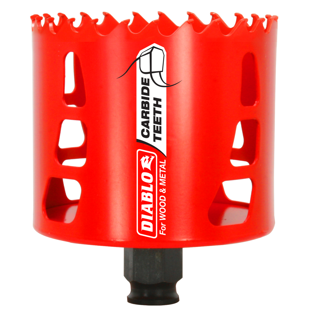 

Diablo Tools 3-1/8" (79mm) Carbide-Tip Wood & Metal Holesaw