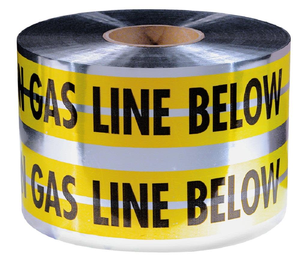 

Empire Level MAGNATEC Premium Detectable Tape Gas Line