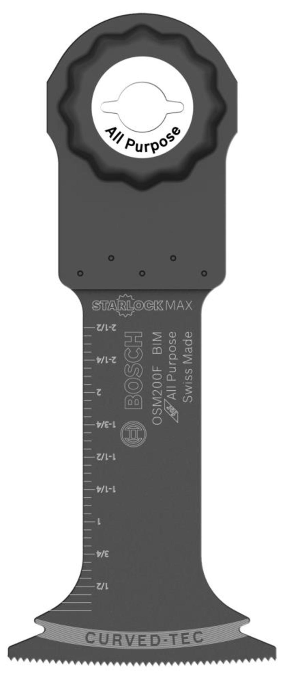 

Bosch 2 In. StarlockMax Oscillating Multi Tool Bi-Metal Plunge Cut Blade