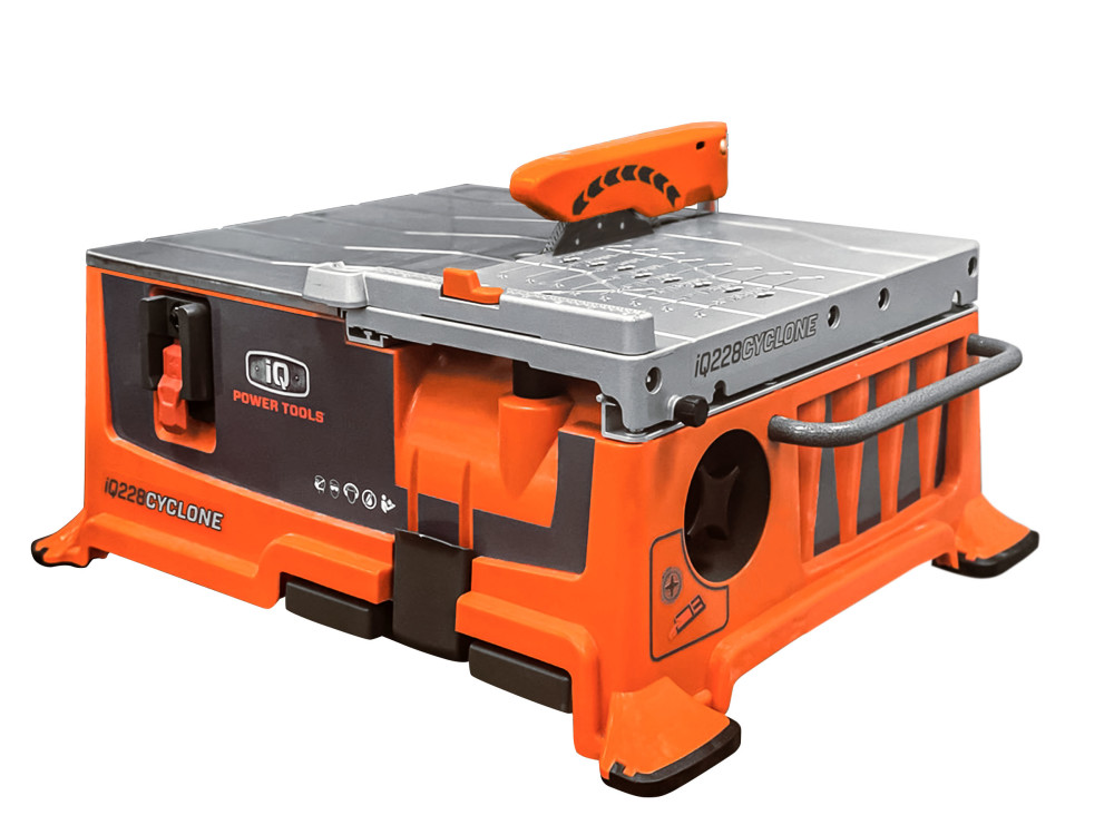 

iQ Power Tools 7" Dry Cut Bench/Tabletop Tile Saw with Integrated Dust Control and New TRU-CUT System