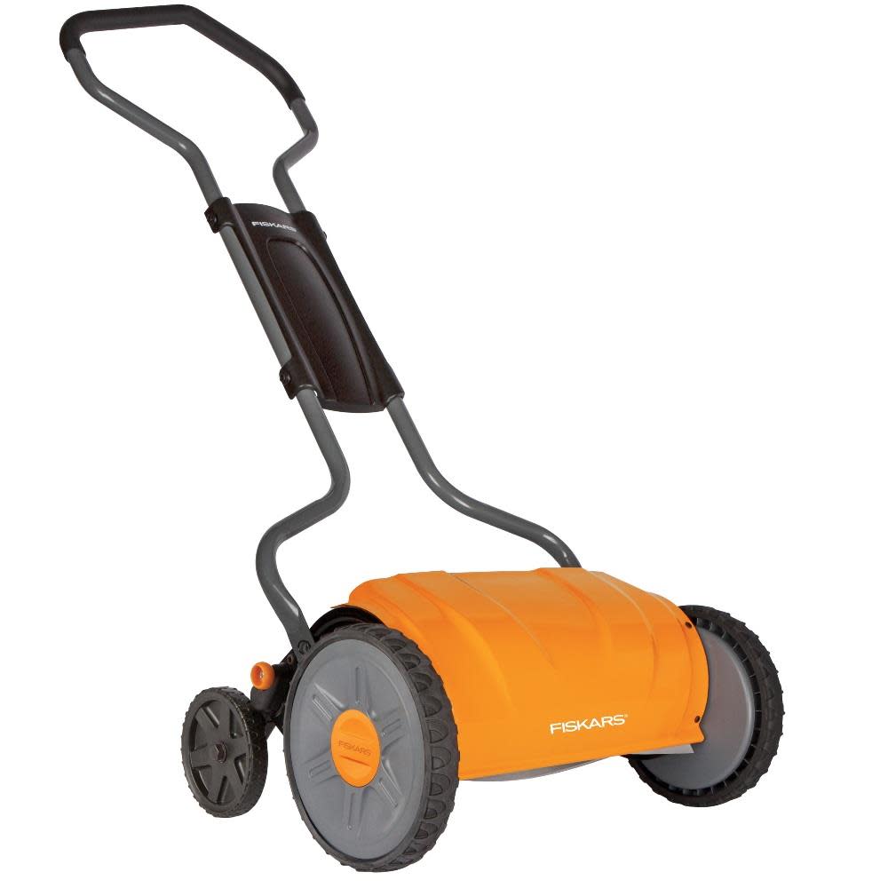 Fiskars staysharp max reel mower stores deals