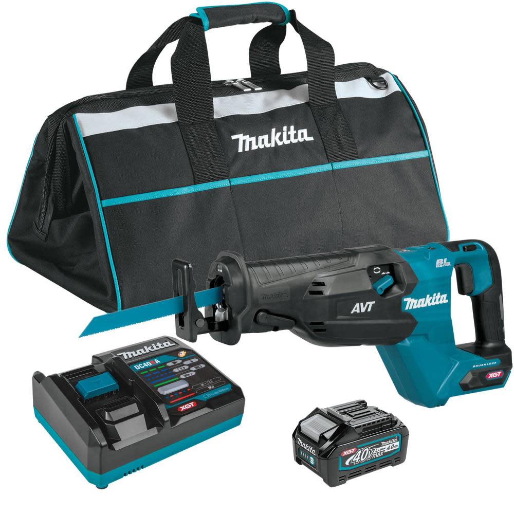 View Makita 40V max XGT AVT Orbital Recipro Saw Kit