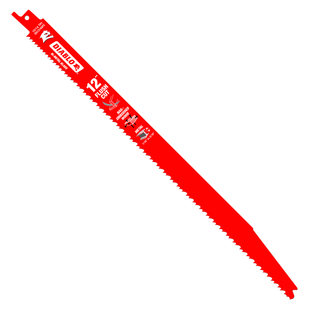 

Diablo Tools 12" Flush Reciprocating Blade