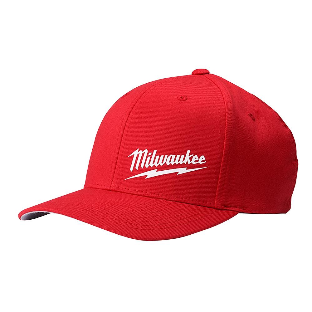 

Milwaukee FlexFit Red Fitted Hat - S/M