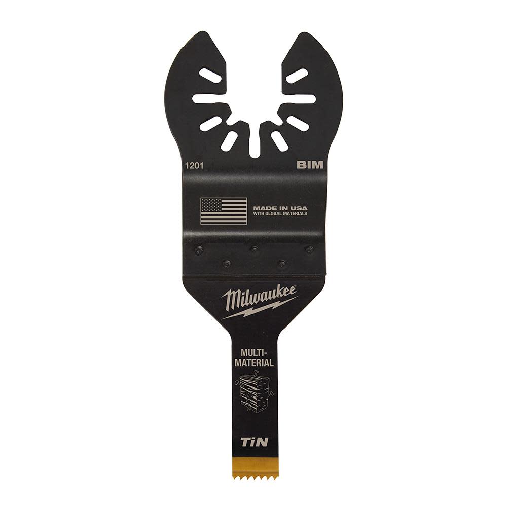 

Milwaukee OPEN-LOK 3/8" TITANIUM ENHANCED BI-METAL MULTI-MATERIAL BLADE 1PK