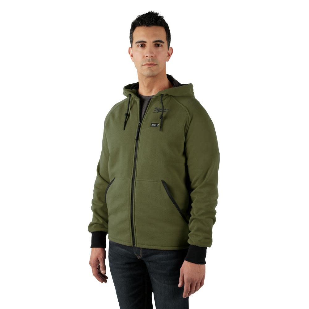 M12™ Heated Hoodie Green Large - 306GN-20L - By Brand  sku 306GN-20L