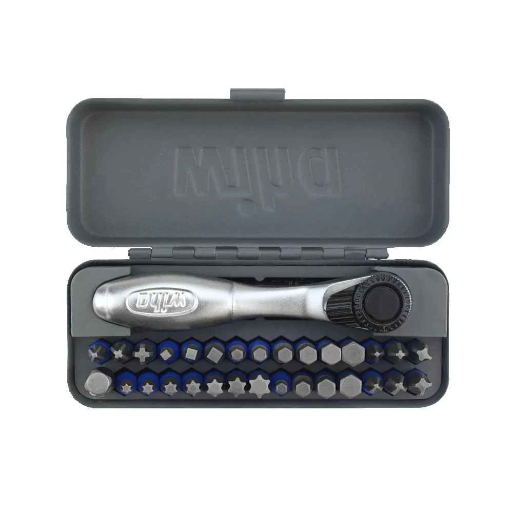 Wiha Impact Bit Set 1/4 in drive x 1 in Bits 32pc