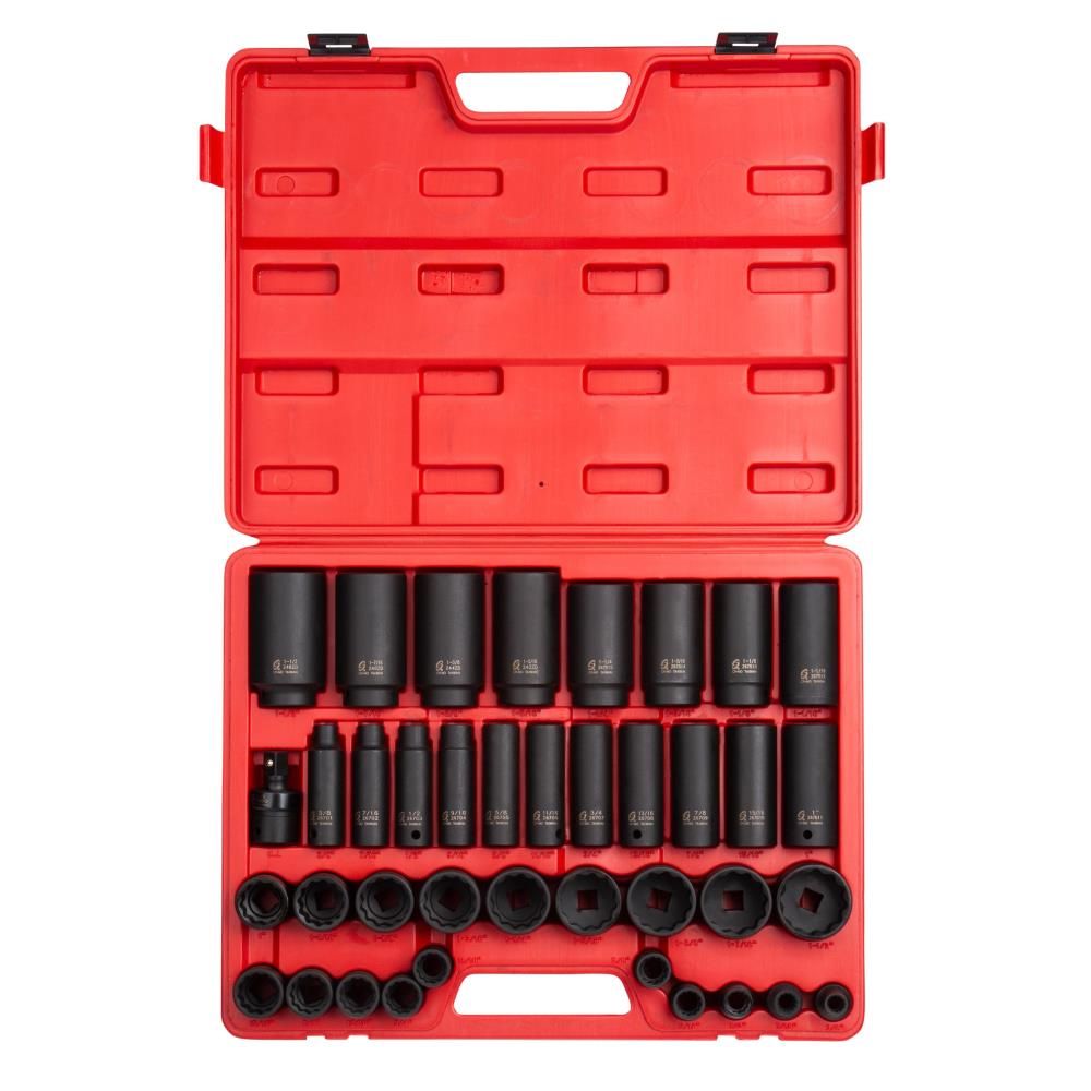 Sunex 39 pc. 1/2 In. Drive 12 Point SAE Impact Set 2698 - Acme Tools