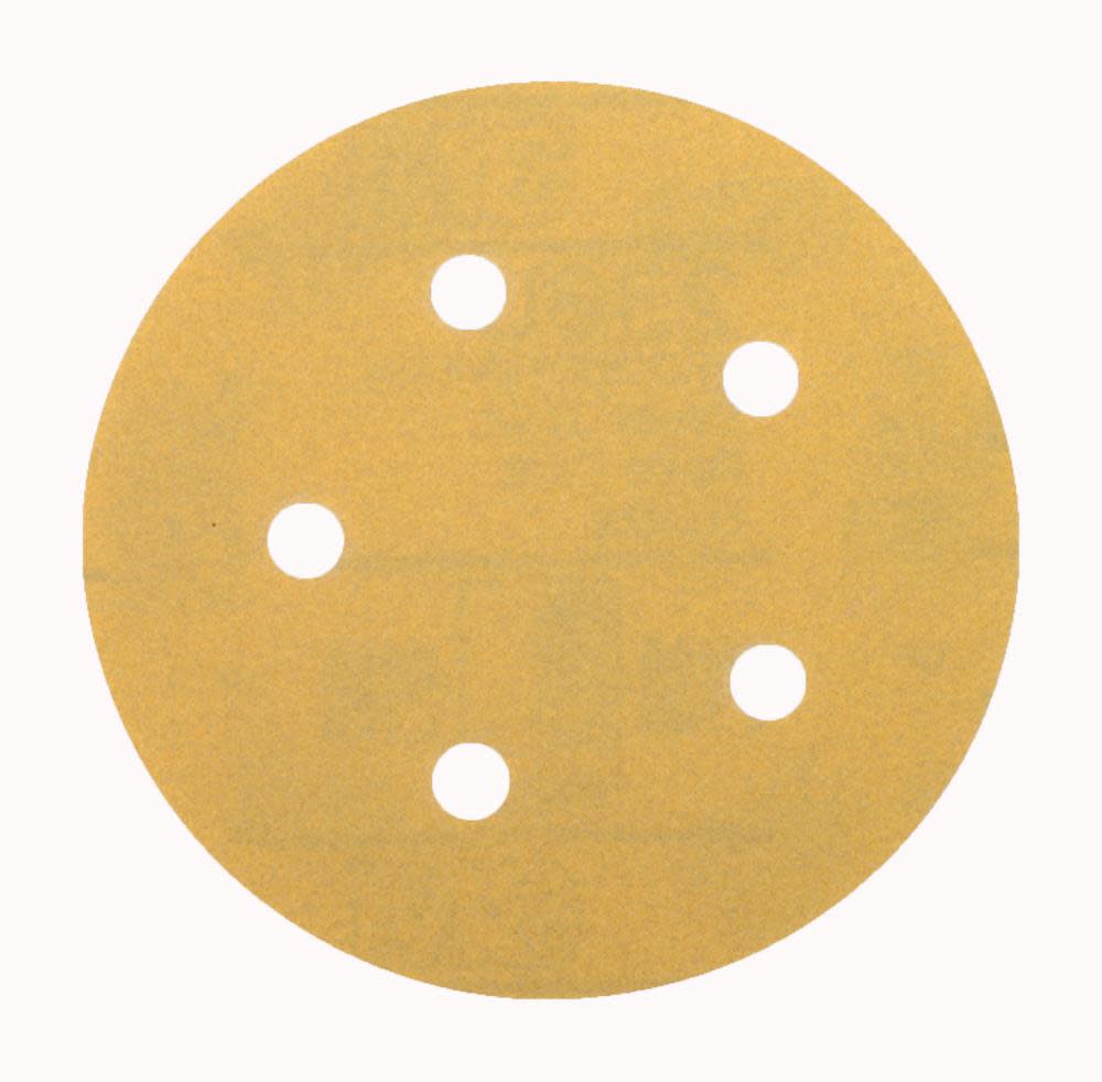 

3M Paper D/F Disc 5 in. x NH 5 Holes P400 A-Weigh