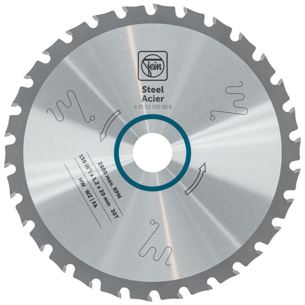 Fein 6 Inch Circular Saw Blade for Steel 63502305000 - Acme Tools