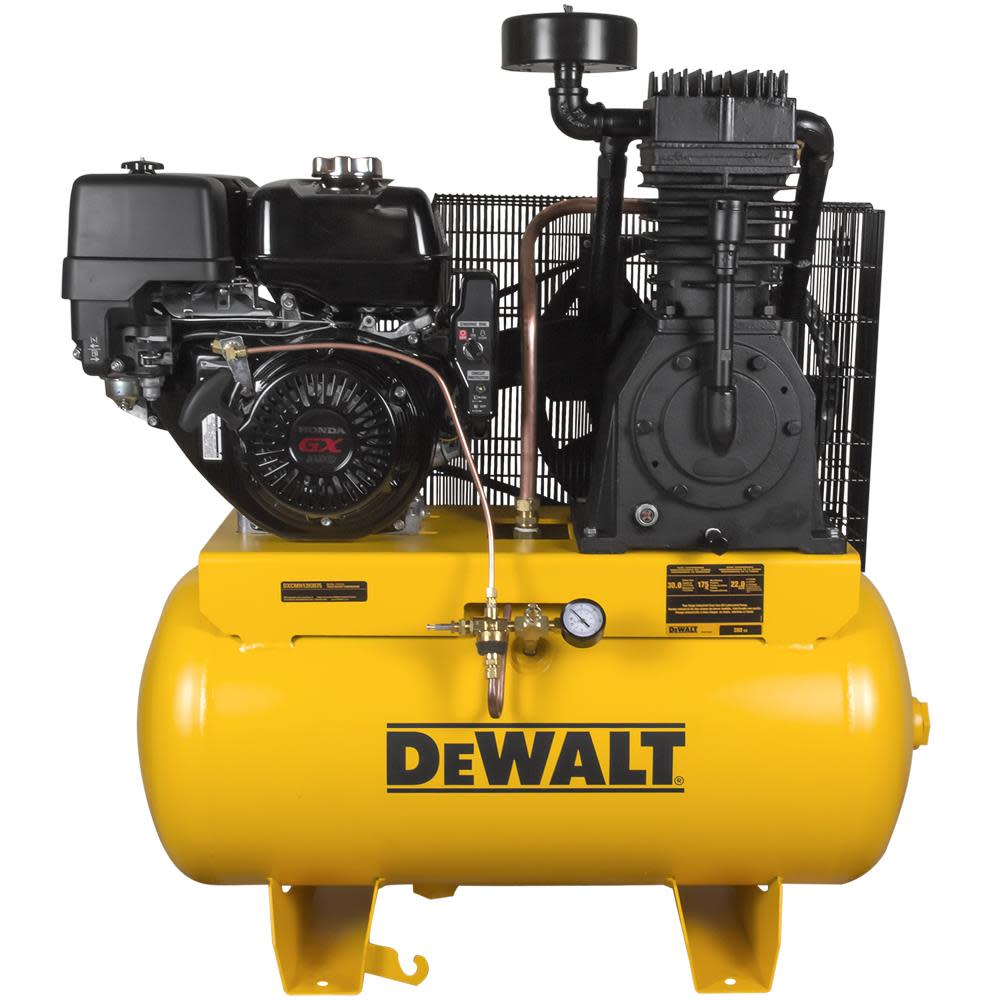 

DEWALT 30-Gallon 175-PSI Gas Horizontal Air Compressor