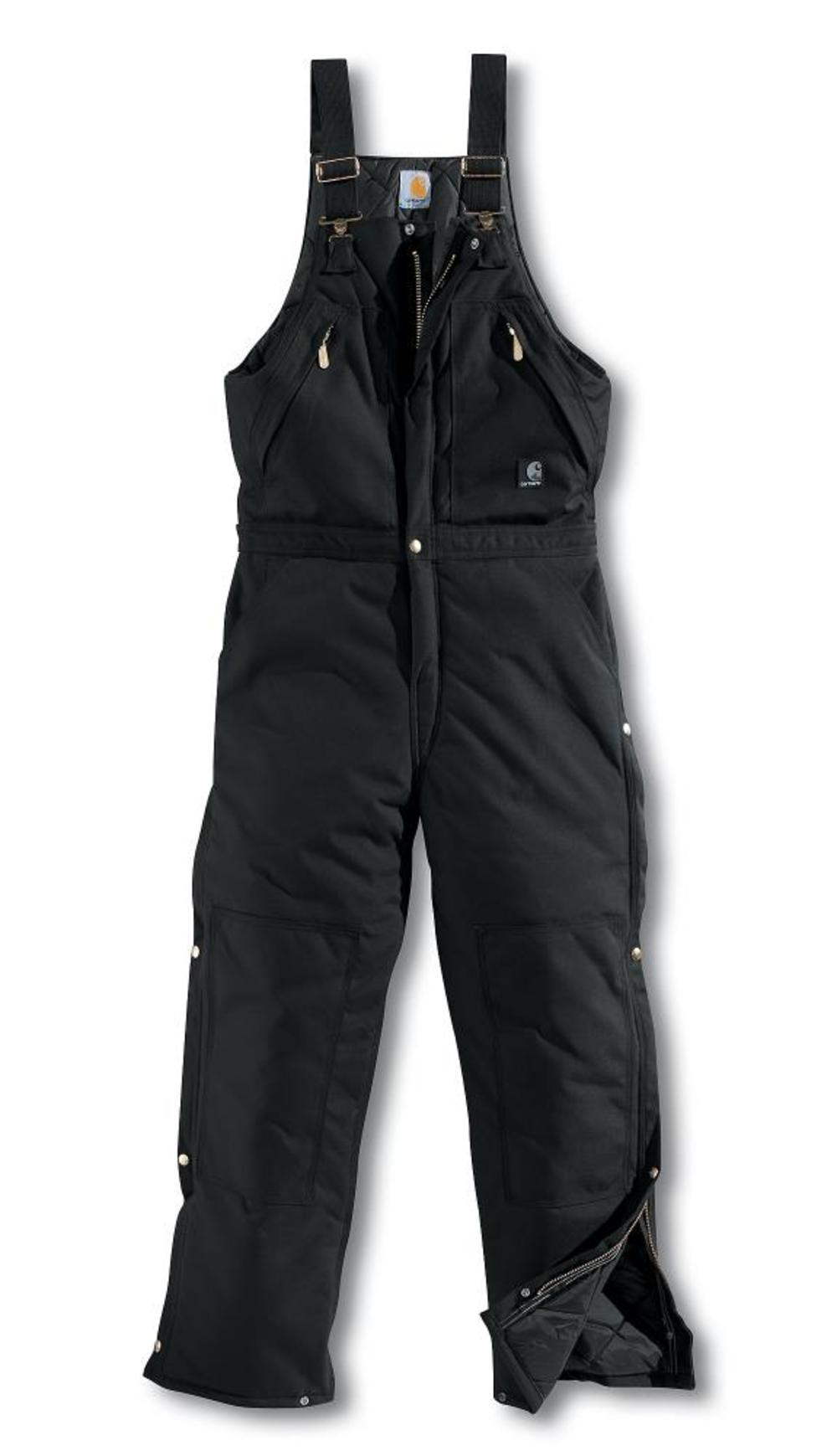 Carhartt Men s Extremes Zip To Waist Biberall Arctic Quilt Lined 34x36