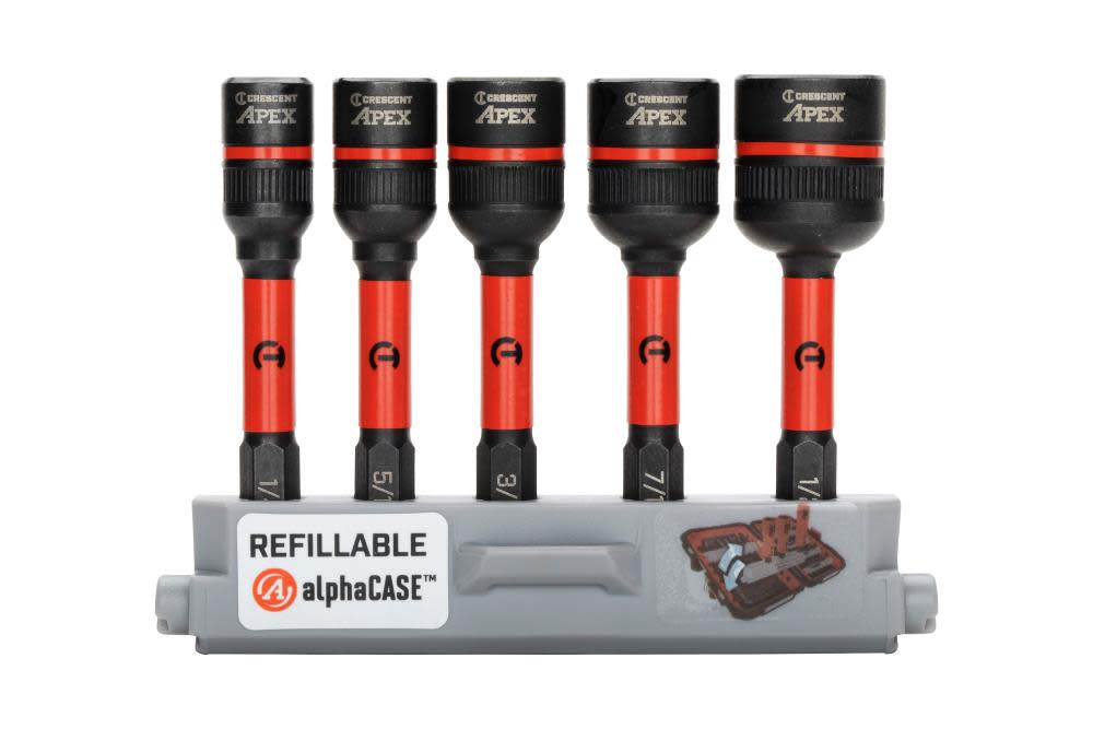 

Crescent APEX Bolt Biter Impact Nut Extractor and Driver Set 5pc