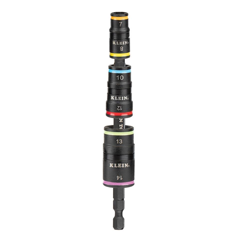 くらしを楽しむアイテム Klein Tools 6-in-1 Metric Impact Socket Set 32933M - Acme Tools テープ・マスキングテープ