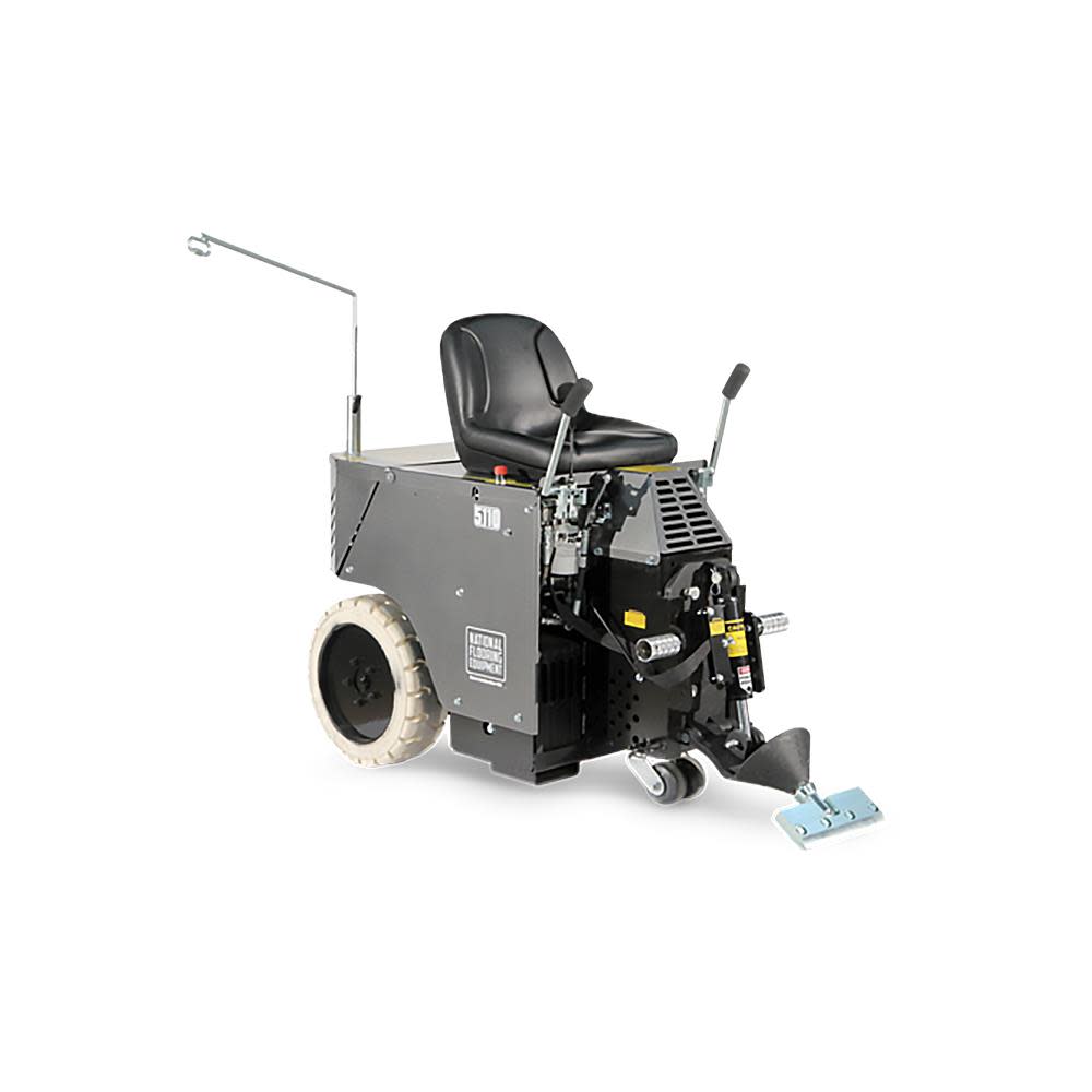 

National Flooring Equipment Electric Ride On Scrapper with Manual Lift