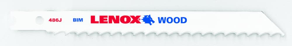 

Lenox 4-1/2 In. x 3/8 In. 6 TPI Jig Saw Blade