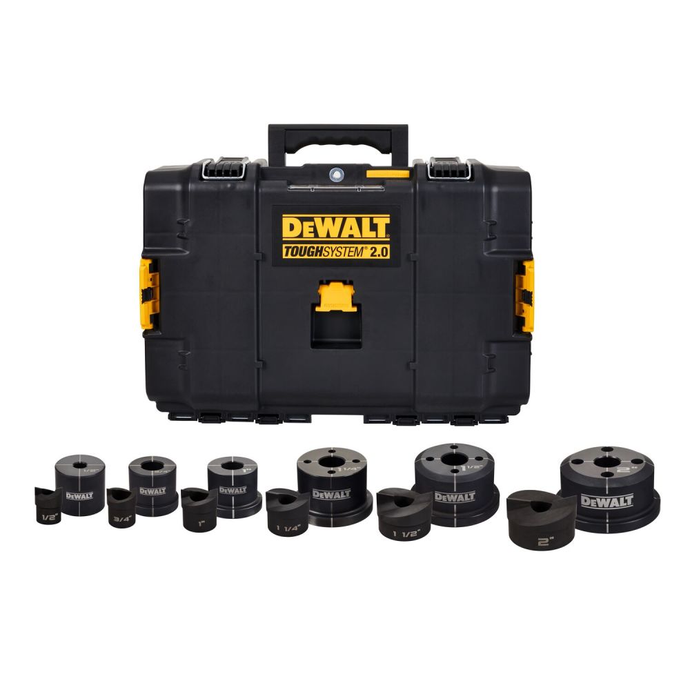 DEWALT 1/2in to 2in Knockout Set DCE6002K - Acme Tools