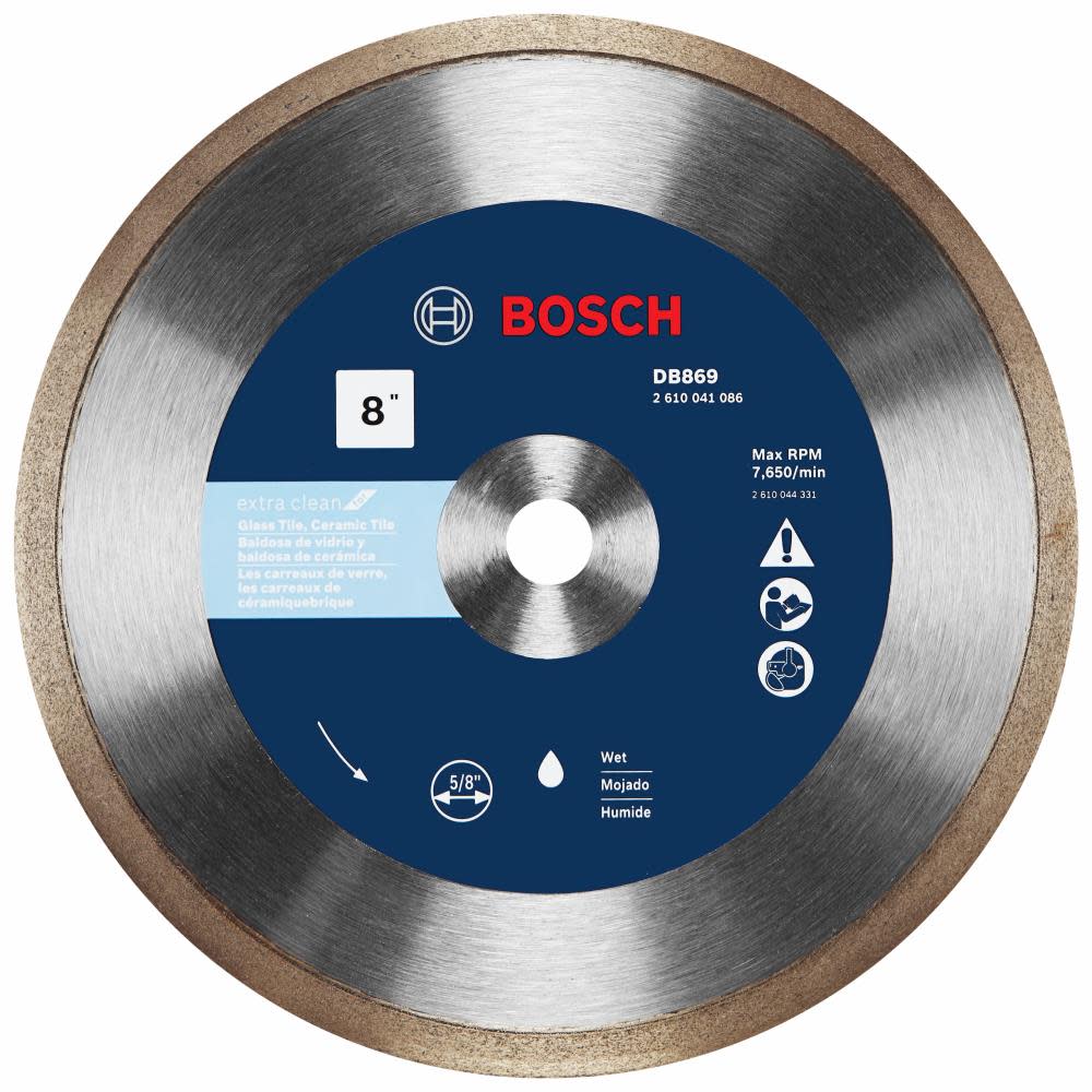 

Bosch Continuous Rim Diamond Blade for Glass Tile