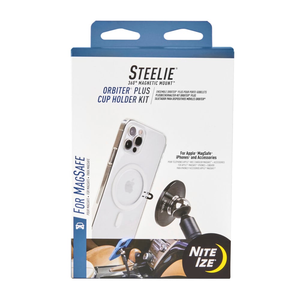 Nite Ize Steelie Orbiter Plus Cup Holder Kit STOMSCK-01-R8