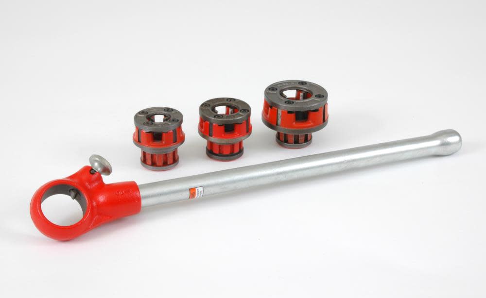 Ridgid 00R 1/2 In - 1 In NPT Exposed Ratchet Threader Set