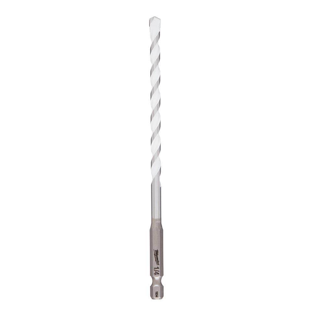 

Milwaukee 1/4" SHOCKWAVE Drill Bit Carbide Multi Material