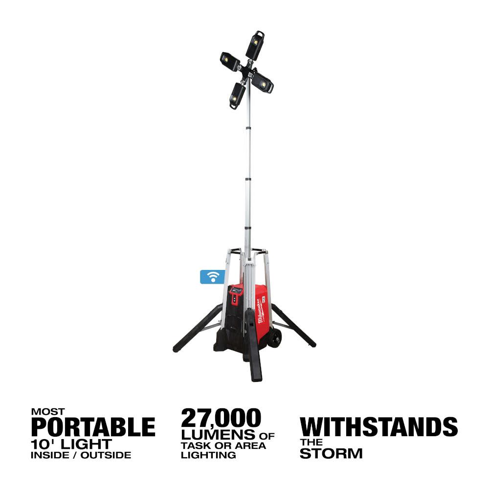 Milwaukee MX FUEL ROCKET Tower Light/Charger Kit MXF041-1XC
