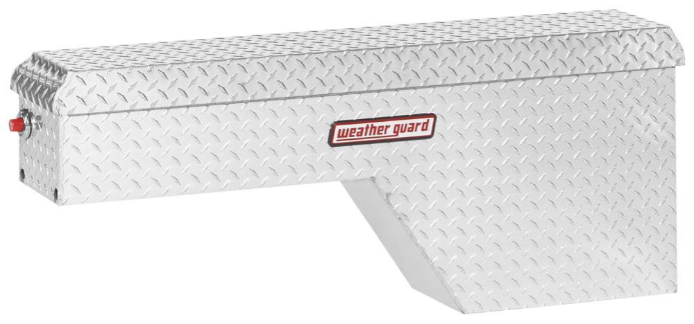 Weather Guard Pork Chop Box Aluminum Passenger Side 2.1 Cu. Ft.