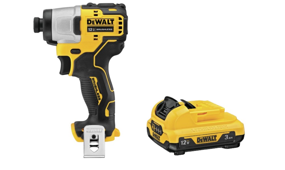 

DEWALT XTREME 12V MAX 1/4" Impact Driver with 12V MAX Kit