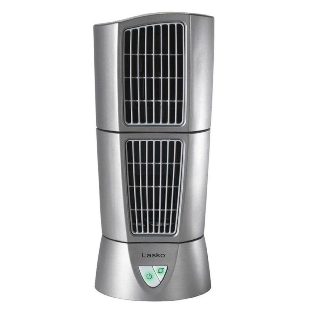 

Lasko Oscillating Tower Fan 14" H 3 Speed