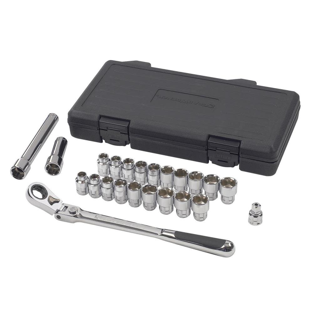 

GEARWRENCH 23Pc Pass-Thru 3/8 Drive SAE and MM Set