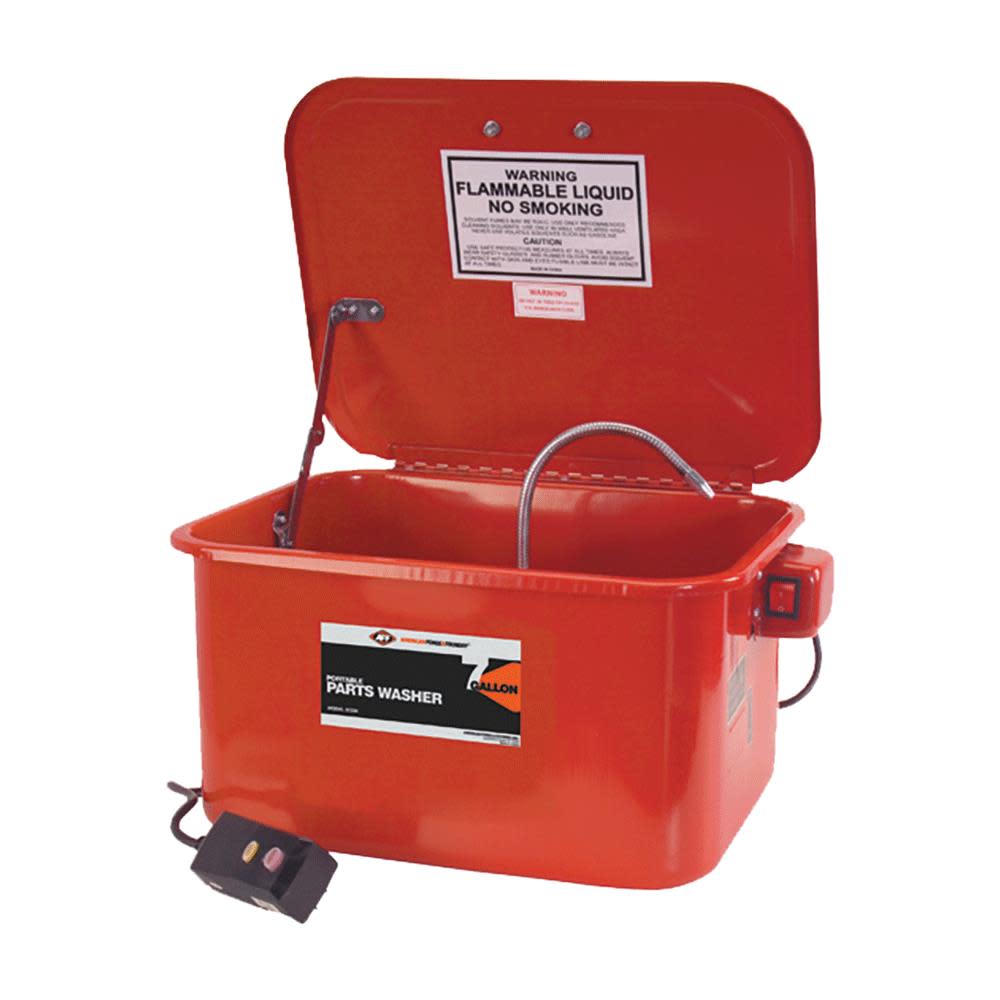 American Forge Automotive Parts Washer Portable 7 Gallon 31350B from  American Forge - Acme Tools