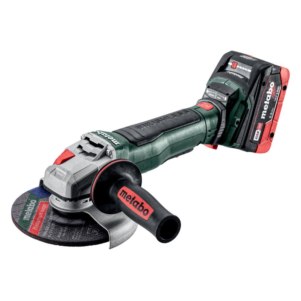 Metabo WPB 18 LT BL 11-150 Quick 5.5Kit 6 Braking Angle