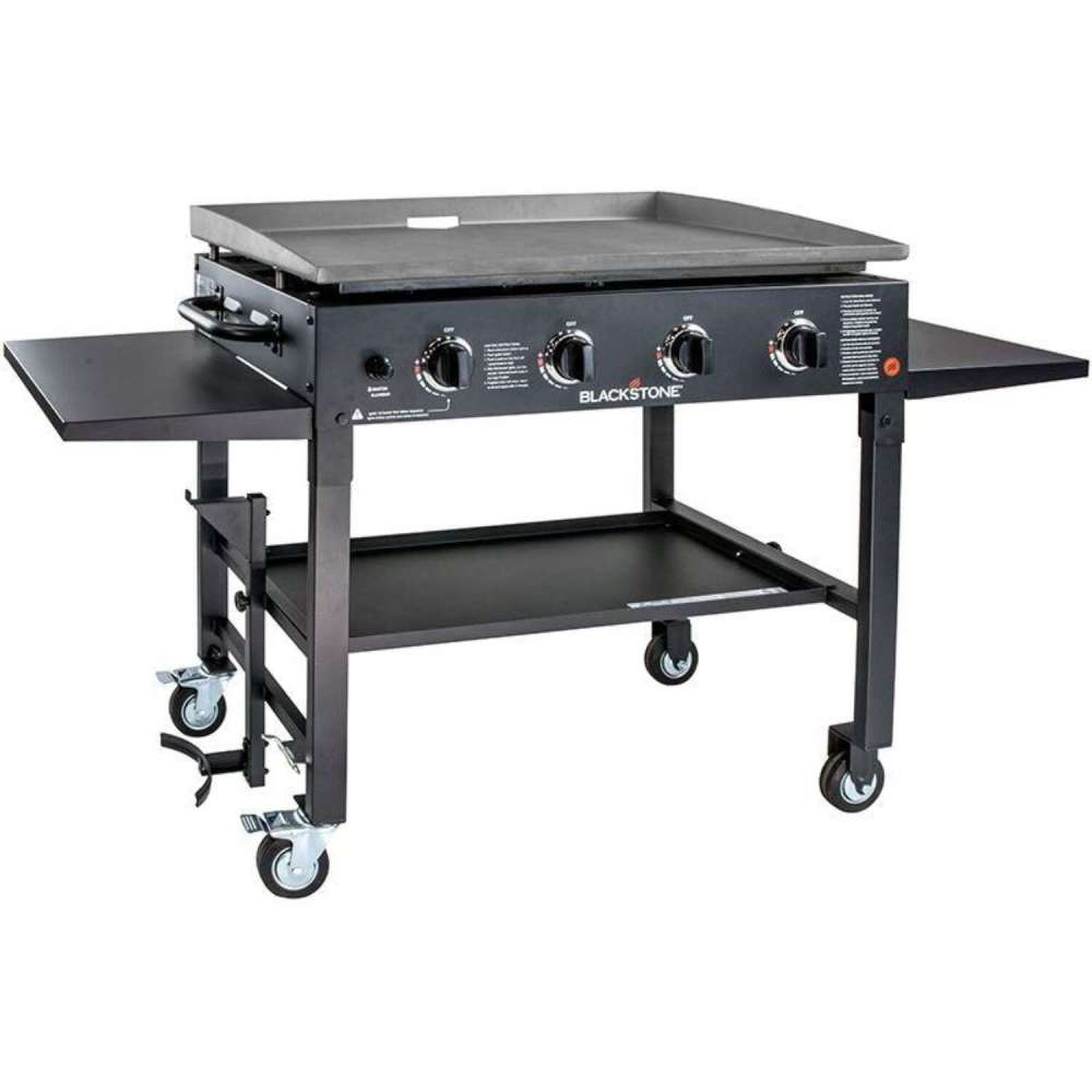 Blackstone Liquid Propane Griddle 36 x 22 x 63in Black 4 Burner