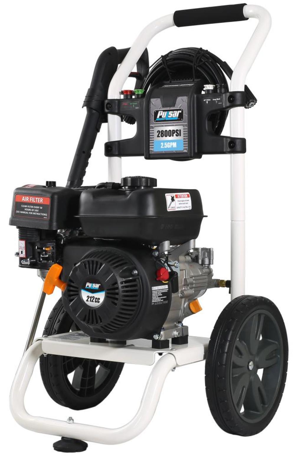 Pulsar Products 2800 Max PSI GasPowered Pressure Washer with Quick