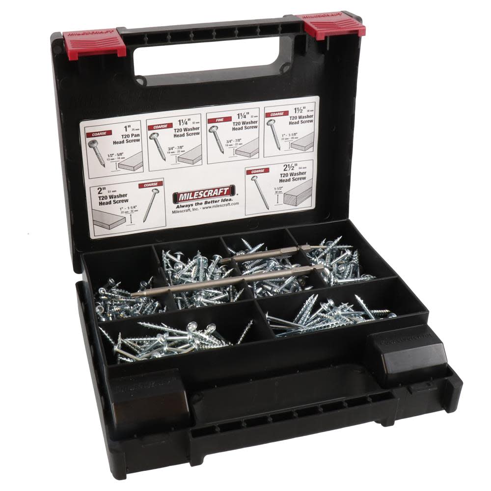 

Milescraft PocketScrewKit 700 pcs.