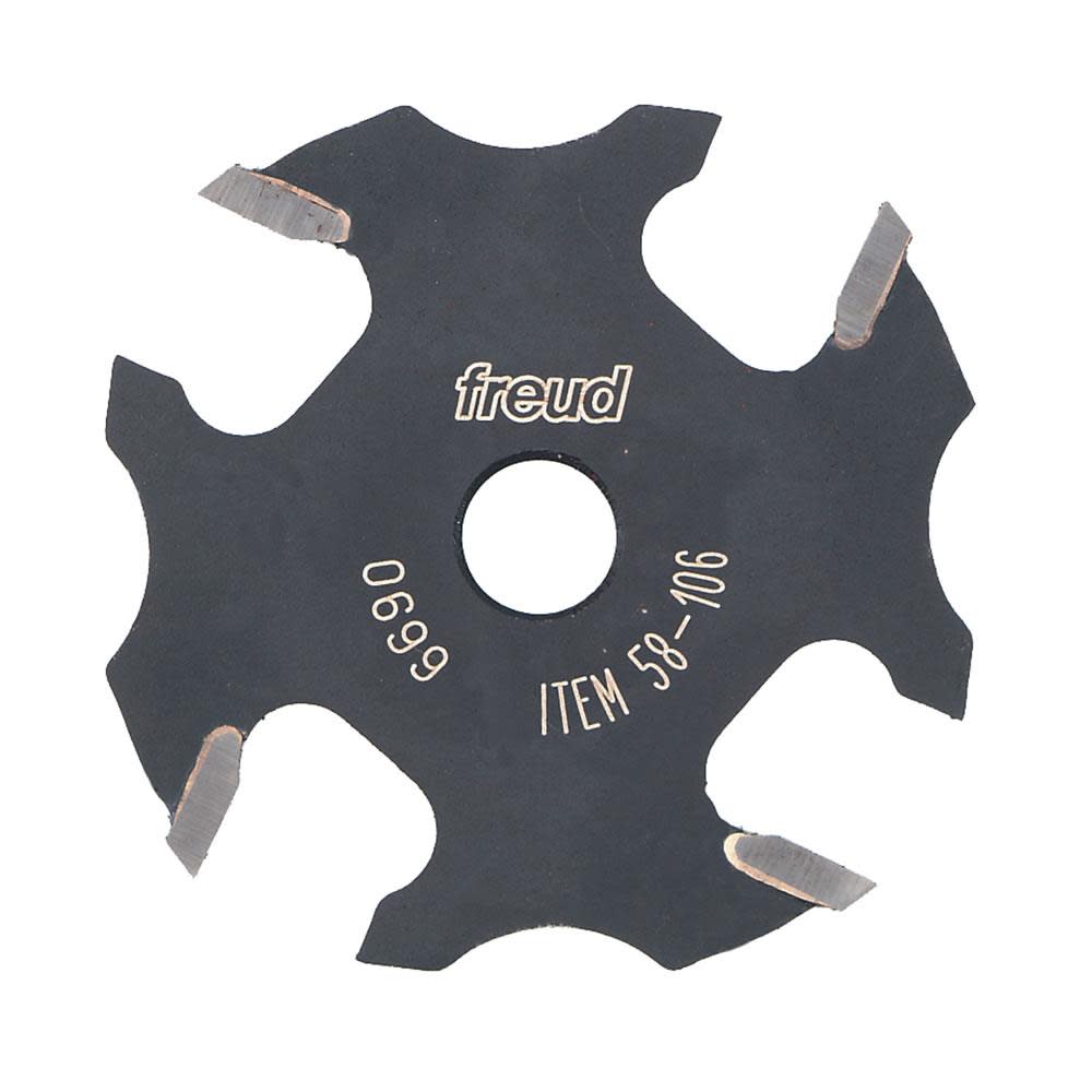 

Freud 9/16 In. Depth x 3/32 In. Slot Four Wing Slotting Cutter