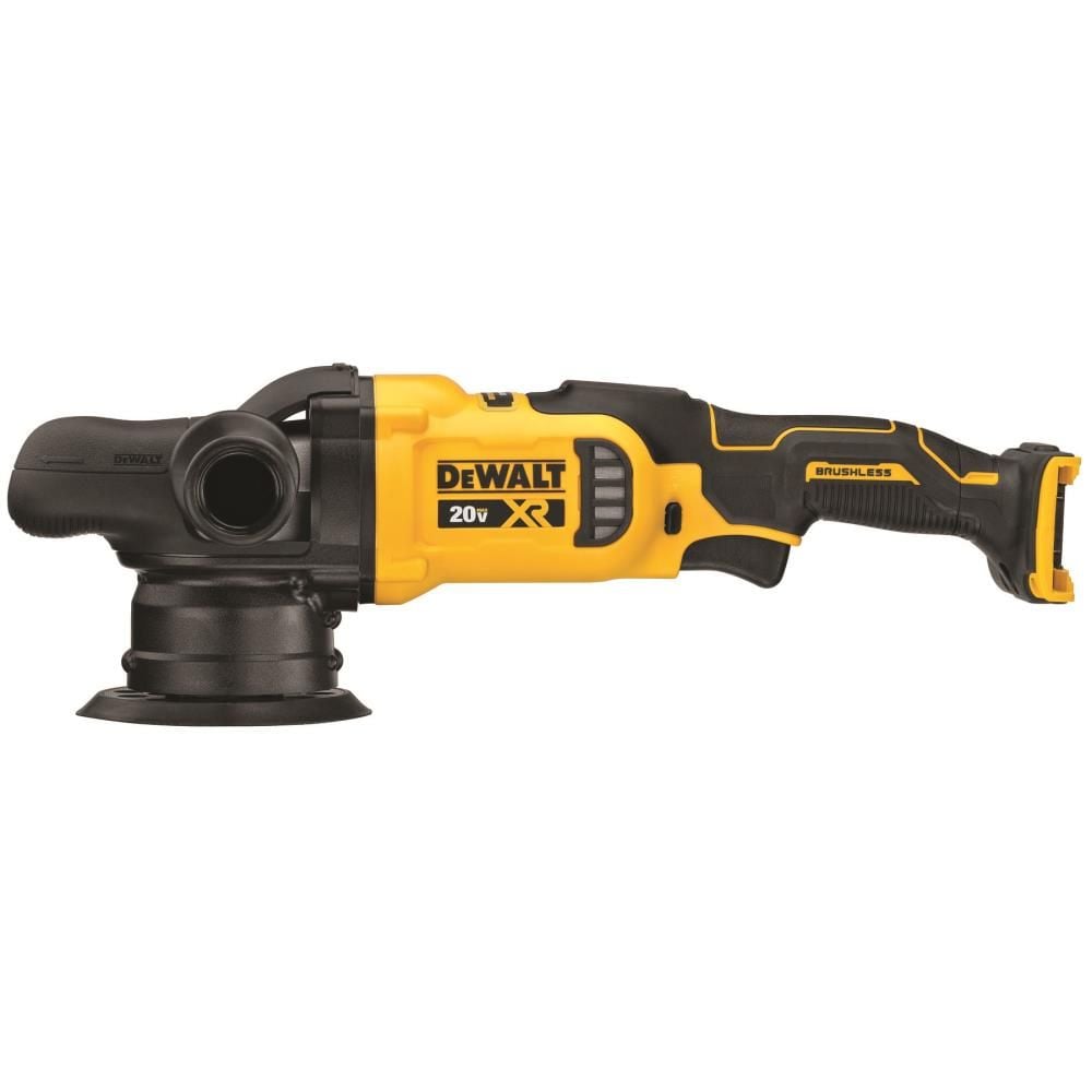 View DEWALT 20V MAX XR 5in 125mm Variable Speed Random Orbit Polisher (Bare Tool)