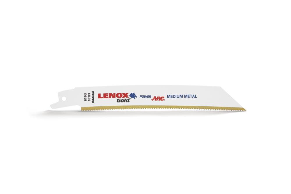 

Lenox 5-Pack 6-in 18-TPI Bi-Metal Reciprocating Saw Blades