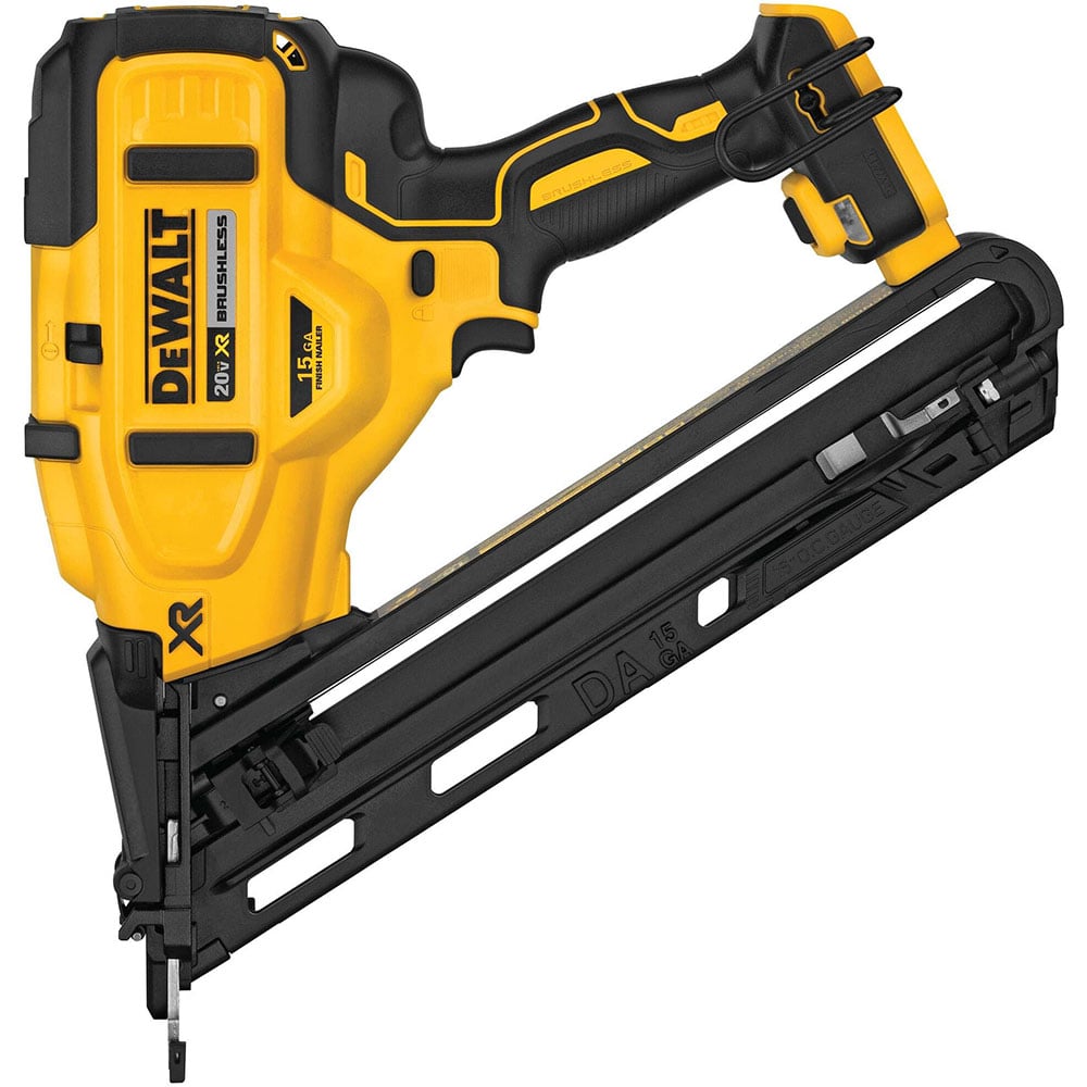 DEWALT 20V MAX XR 15 GA Angled Finish Nailer (Bare Tool) image number null