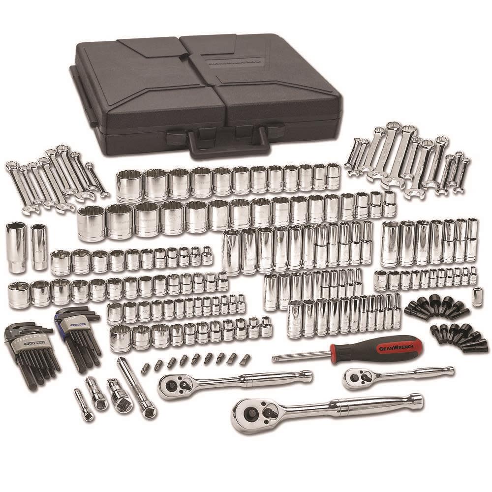 

GEARWRENCH SAE/Metric Mechanics Tool Set 216pc
