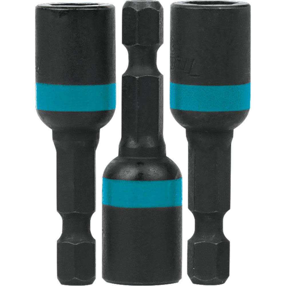 Makita Impact X 5/16 x 1-3/4 Magnetic Nut Driver 3/pk