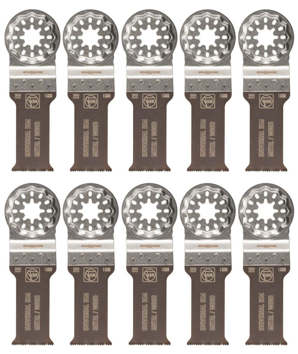 

Fein E-Cut Universal 222 Saw Blade with Bi Metal Toothing for Various Applications