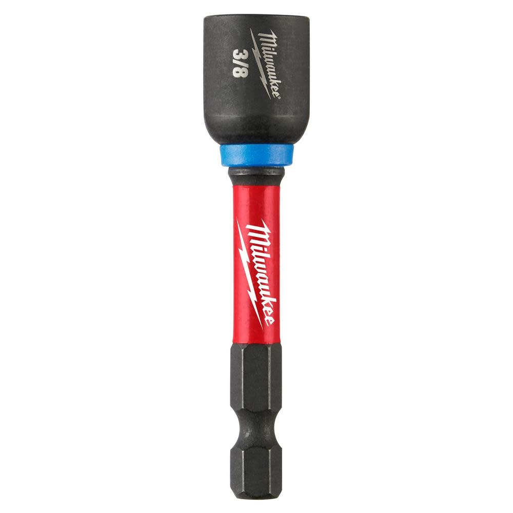 Milwaukee SHOCKWAVE Impact Duty 3/8 x 2 9/16inch Magnetic Nut Driver 10pk